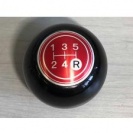 シフトノブ(5速、レッド)M8 ￥4,200(税抜)